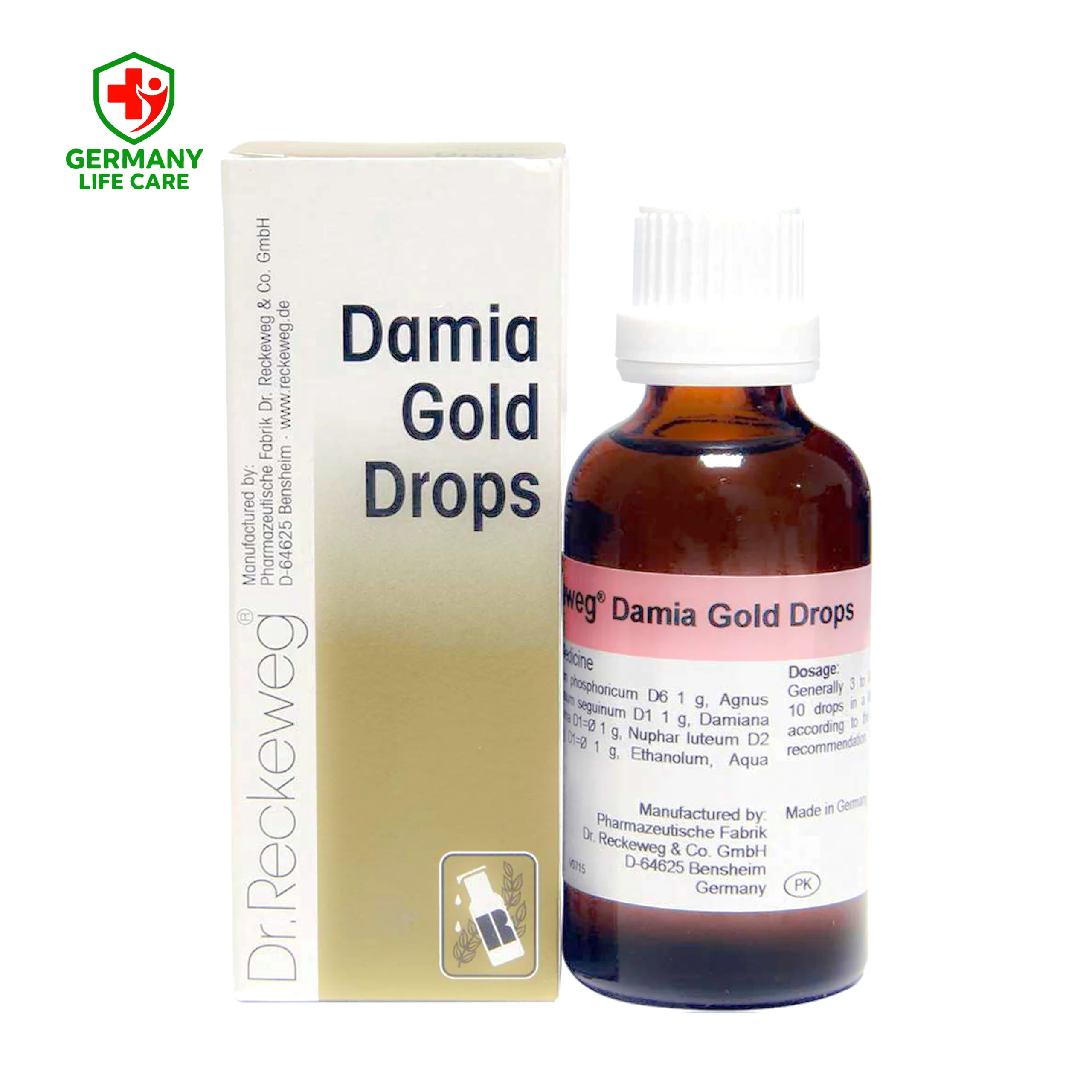 Damia Gold (by Dr. Reckeweg, Germany)